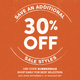 Extra 30% off sale styles with code SUMMERSAILS